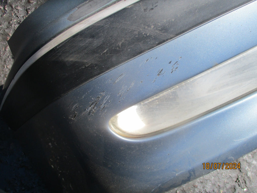 2000 PEUGEOT 406 PHASE 2 FRONT BUMPER COMPLETE WITH FOG LIGHTS BLUE KMD