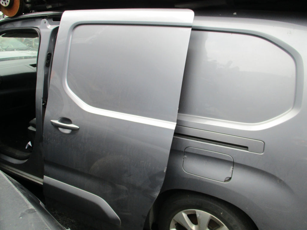 2019 VAUXHALL COMBO E MK4 NS PASSENGER SIDE SLIDING BARE DOOR GREY MET KCA