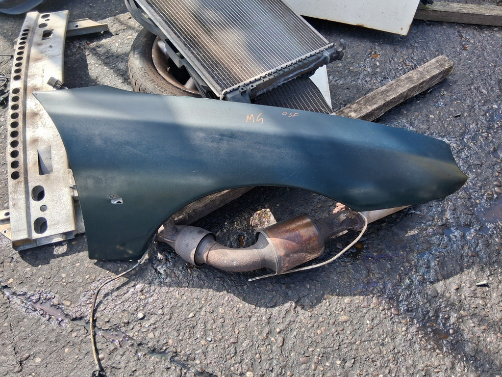 1996 MG F MGF CONVERTIBLE OSF DRIVER SIDE FRONT WING PANEL GREEN