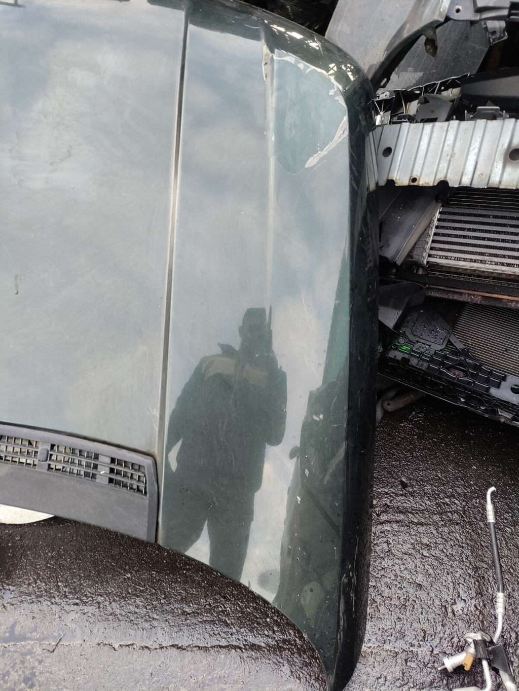 2003 RANGE ROVER L322 VOGUE FRONT BONNET EPSOM GREEN LRC96