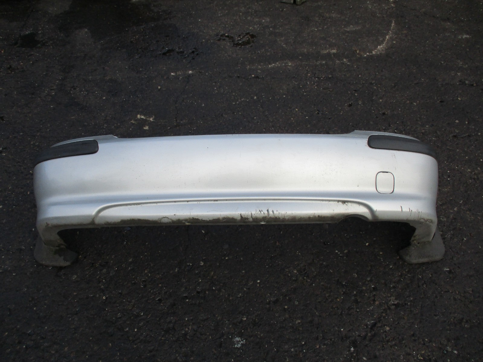 NISSAN ALMERA MK2 N16 REAR BUMPER COMPLETE SILVER