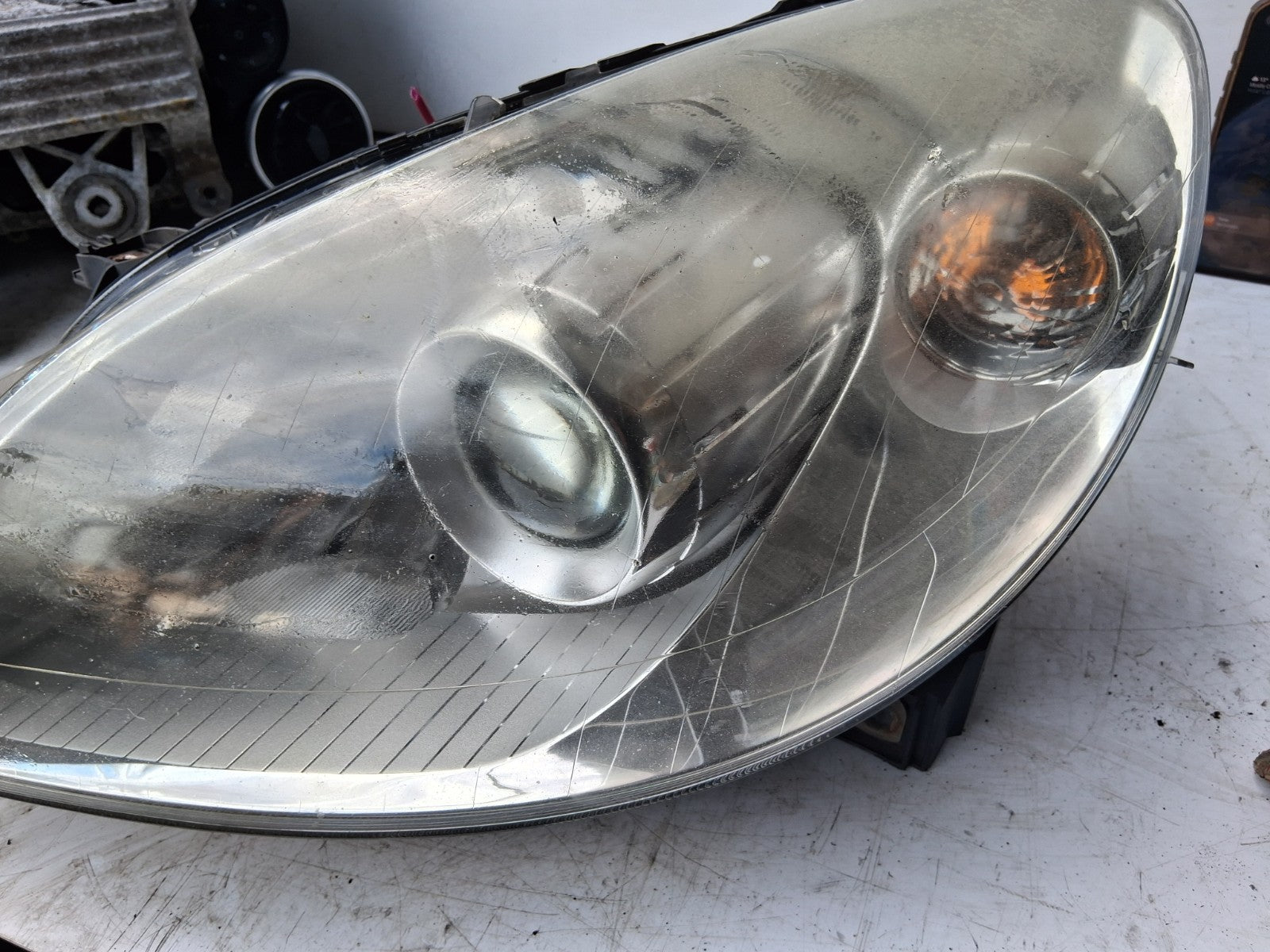 2008 MERCEDES B CLASS W245 NSF PASSENGER SIDE FRONT LEFT HEADLIGHT A1698202561
