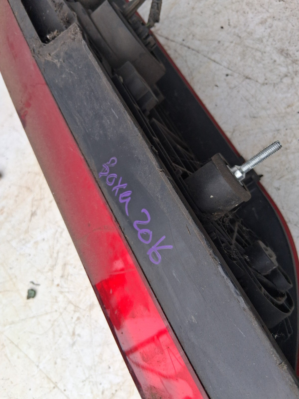 2016 PEUGEOT BOXER MK3 OSR DRIVER SIDE REAR RIGHT TAIL LIGHT 20610751