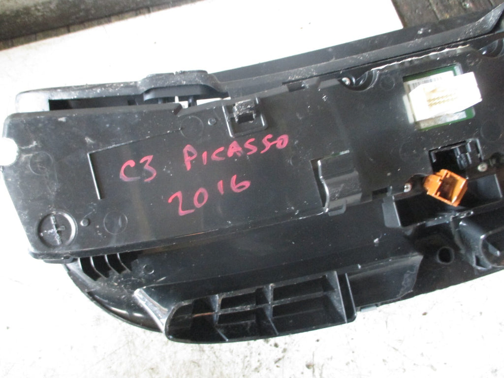 CITROEN C3 PICCASO 2016 1.6 HDI SPEEDO SPEEDOMETER INSTRUMENT CLUSTER 9817569777