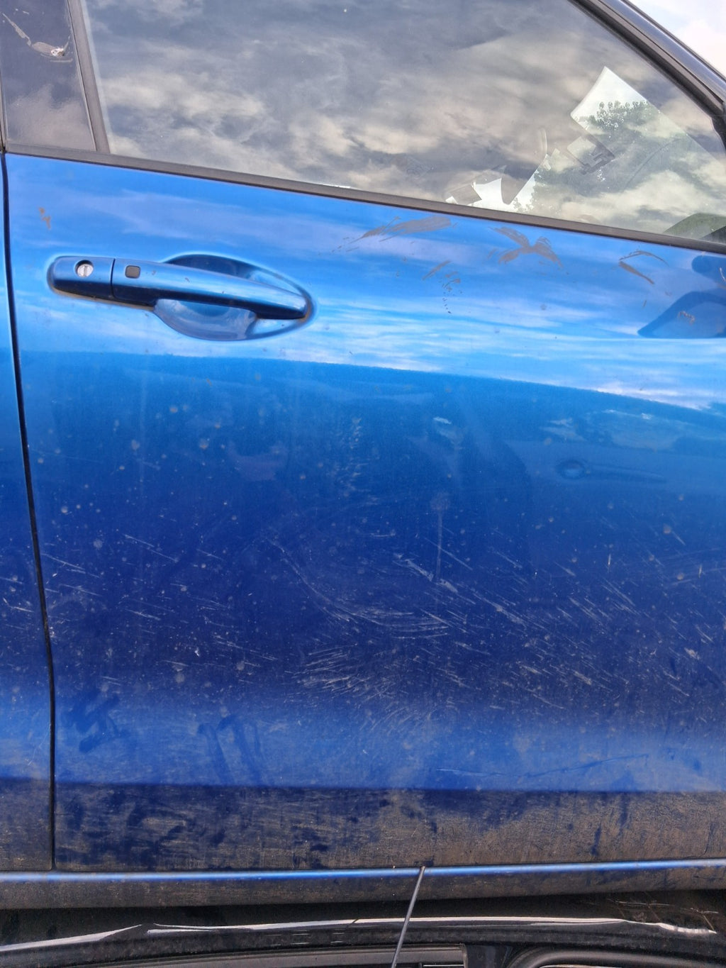 2021 SUZUKI SWIFT A2L MK4 OSF DRIVER SIDE BARE DOOR SPEEDY BLUE METALLIC ZWG