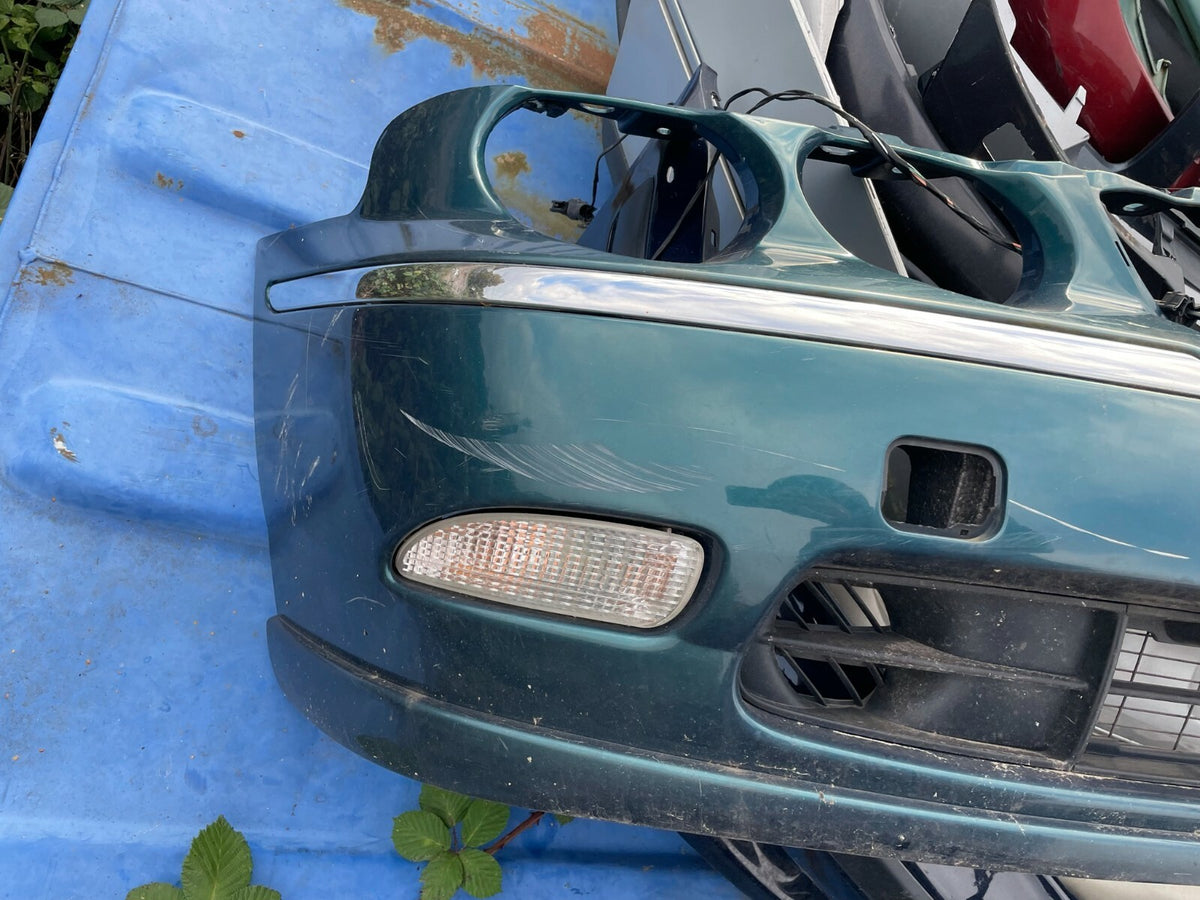 ROVER 75 2003 PRE FACELIFT FRONT BUMPER GREEN