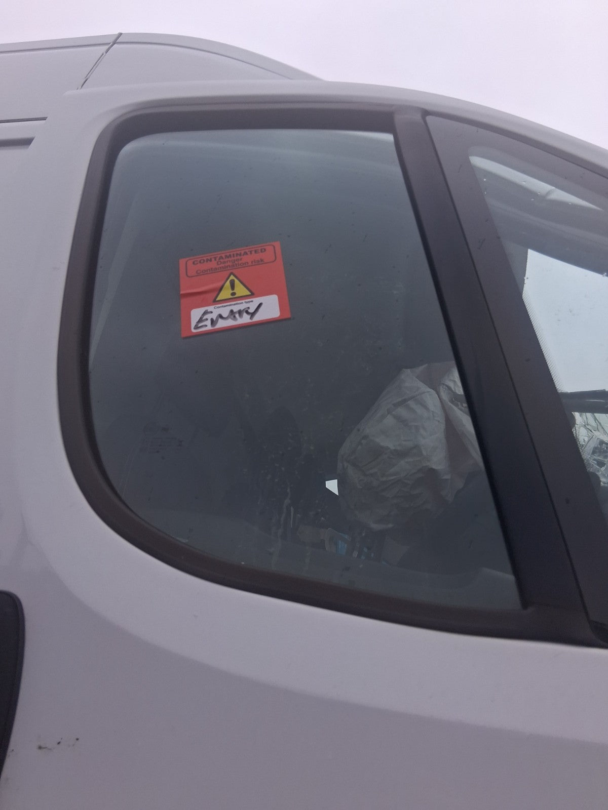 2025 FIAT DUCATO MK3 HIGH ROOF OSF DRIVER SIDE FRONT RIGHT DOOR WINDOW GLASS
