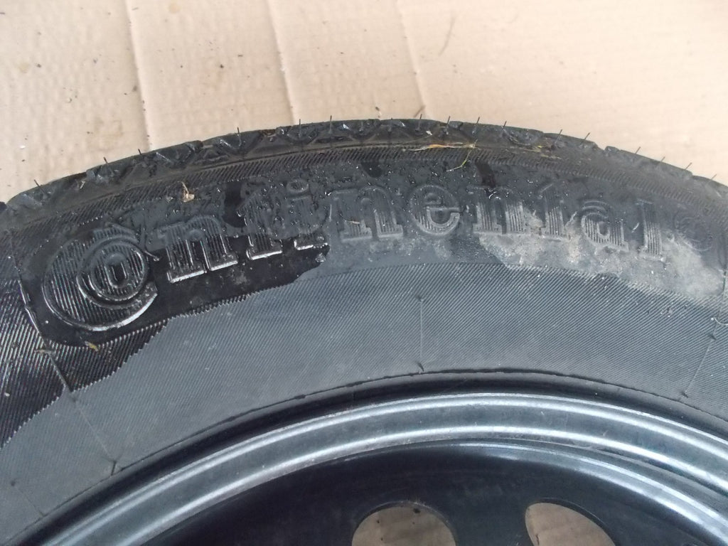 2010 MERCEDES C220 SPARE STEEL WHEEL & TYRE 125/90 R16 & JACK SET 2044000302