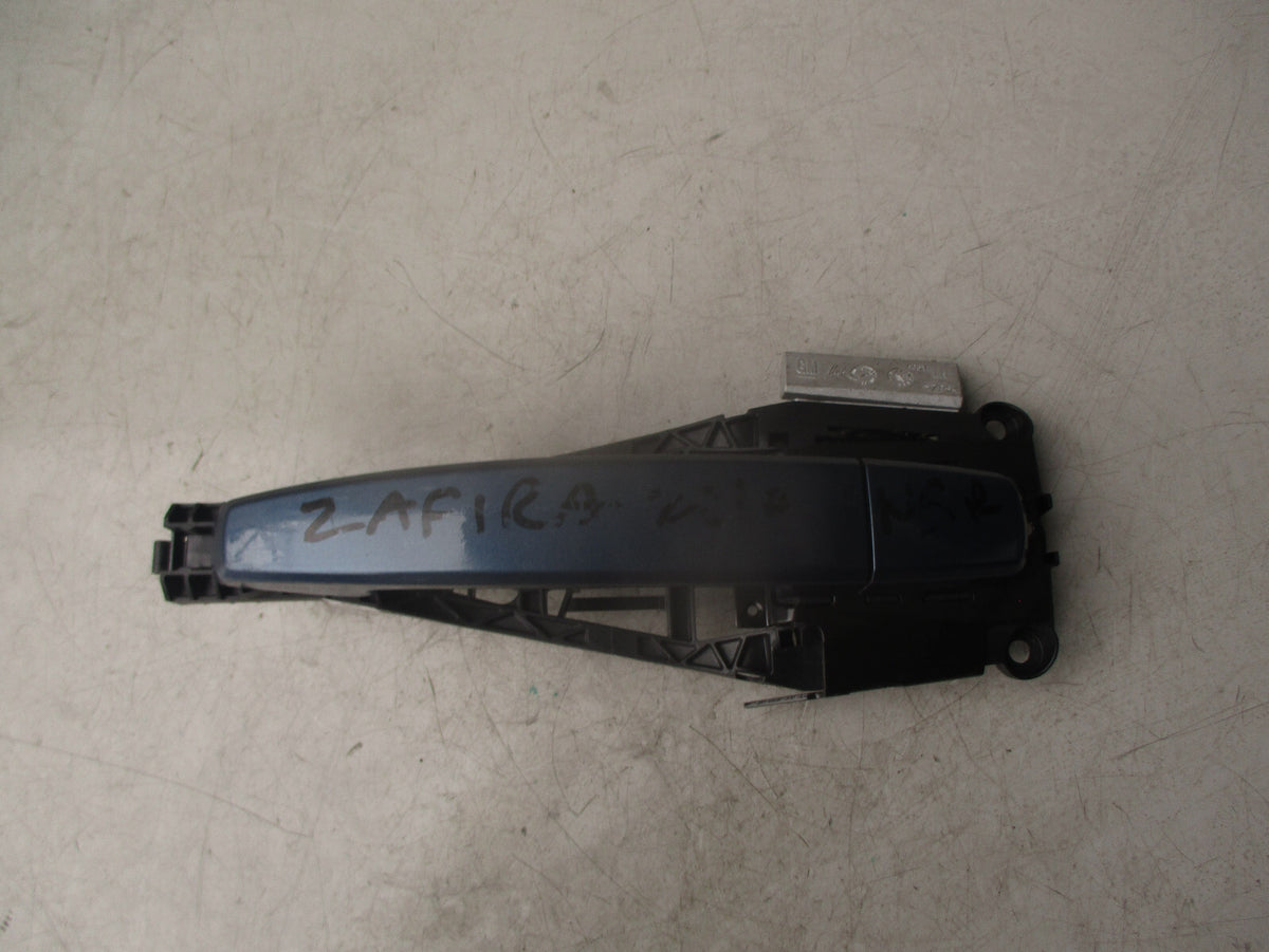 2016 VAUXHALL ZAFIRA C NSR PASSENGER SIDE REAR LEFT EXTERIOR DOOR HANDLE