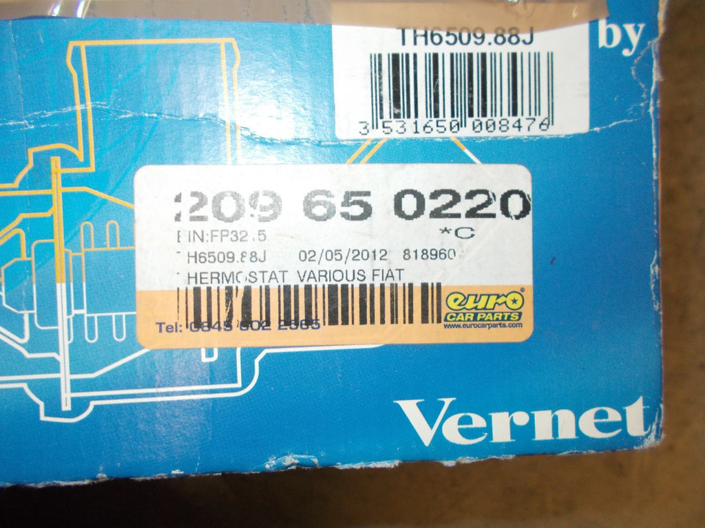 VARIOUS FIAT THERMOSTAT HOUSING V235588