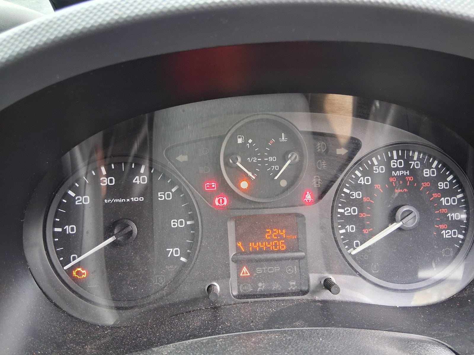 2017 CITROEN BERLINGO MK2 1.5 DIESEL SPEEDO SPEEDOMETER INSTRUMENT CLUSTER