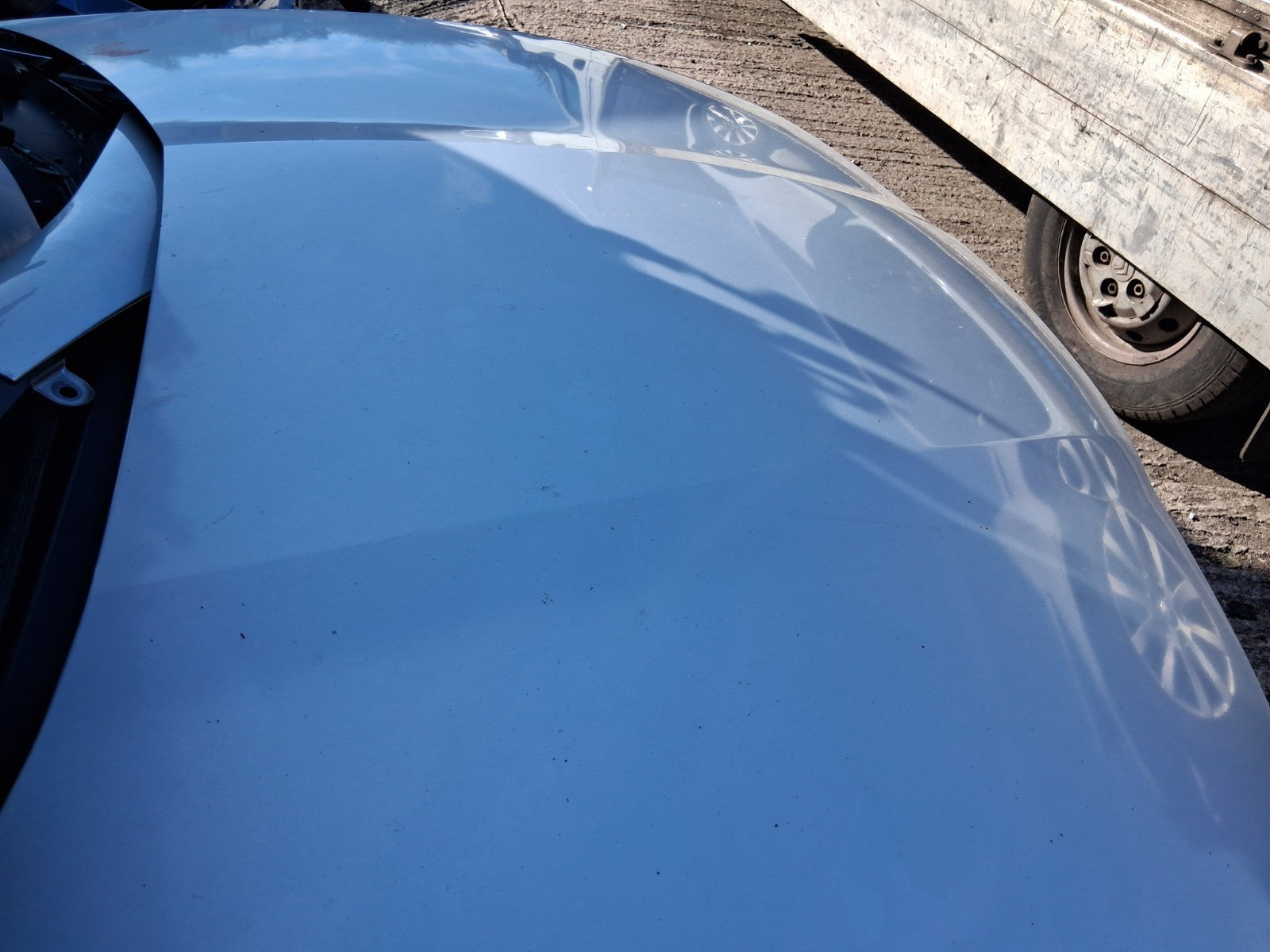 2007 HONDA CIVIC MK8 FRONT BONNET HOOD PANEL SILVER METALIC NH700M