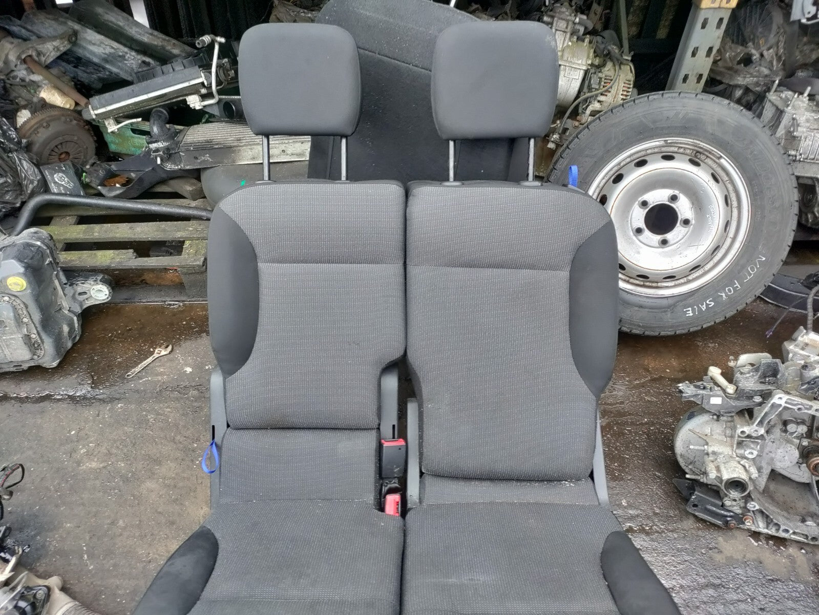 CITROEN BERLINGO PARTNER MK3 K9 2021 NSF PASSENGER SIDE FRONT TWIN FABRIC SEATS