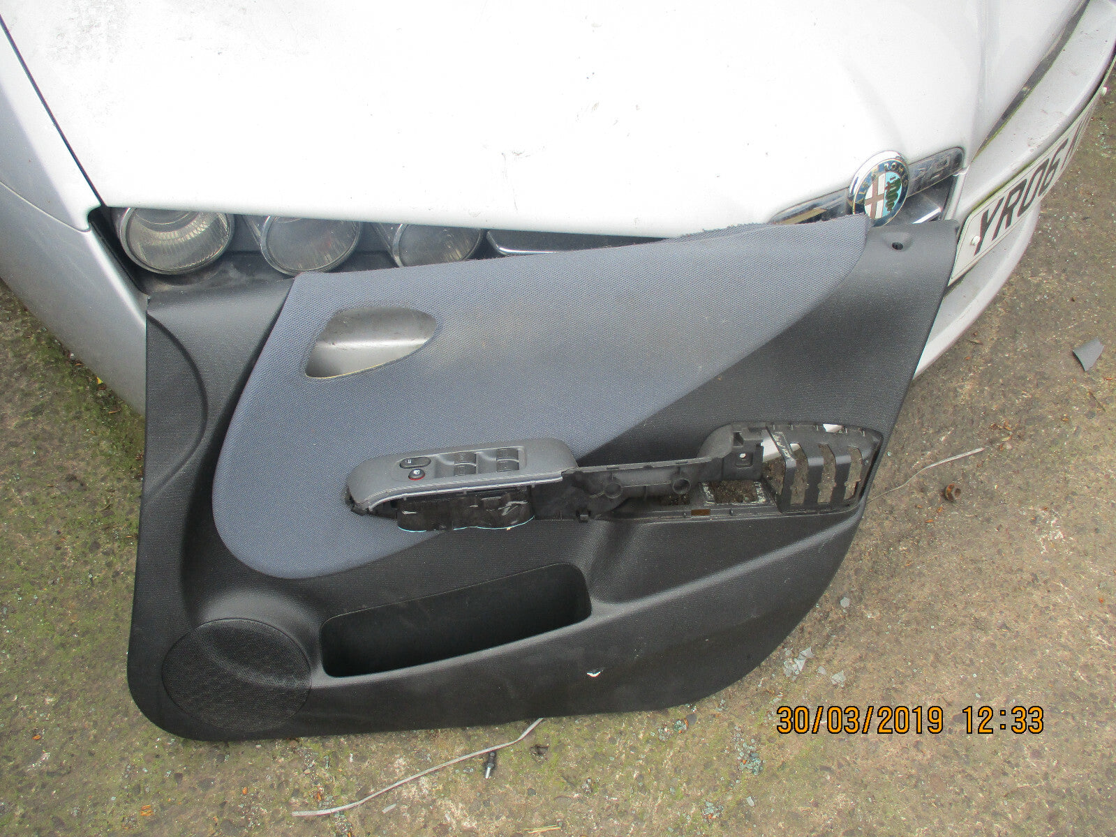 VAUXHALL CORSA D OSF DRIVER SIDE FRONT DOOR CARD