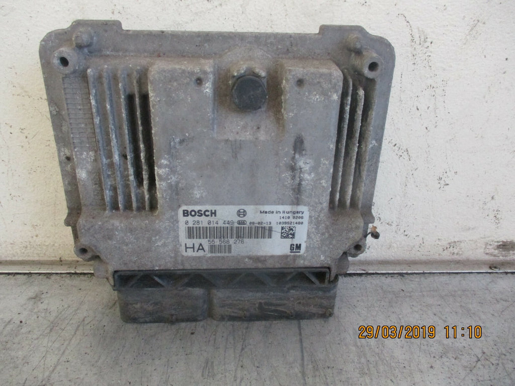 VAUXHALL VECTRA C 1.9 2007 DIESEL ENGINE CONTROL UNIT ECU MODULE 0281014449