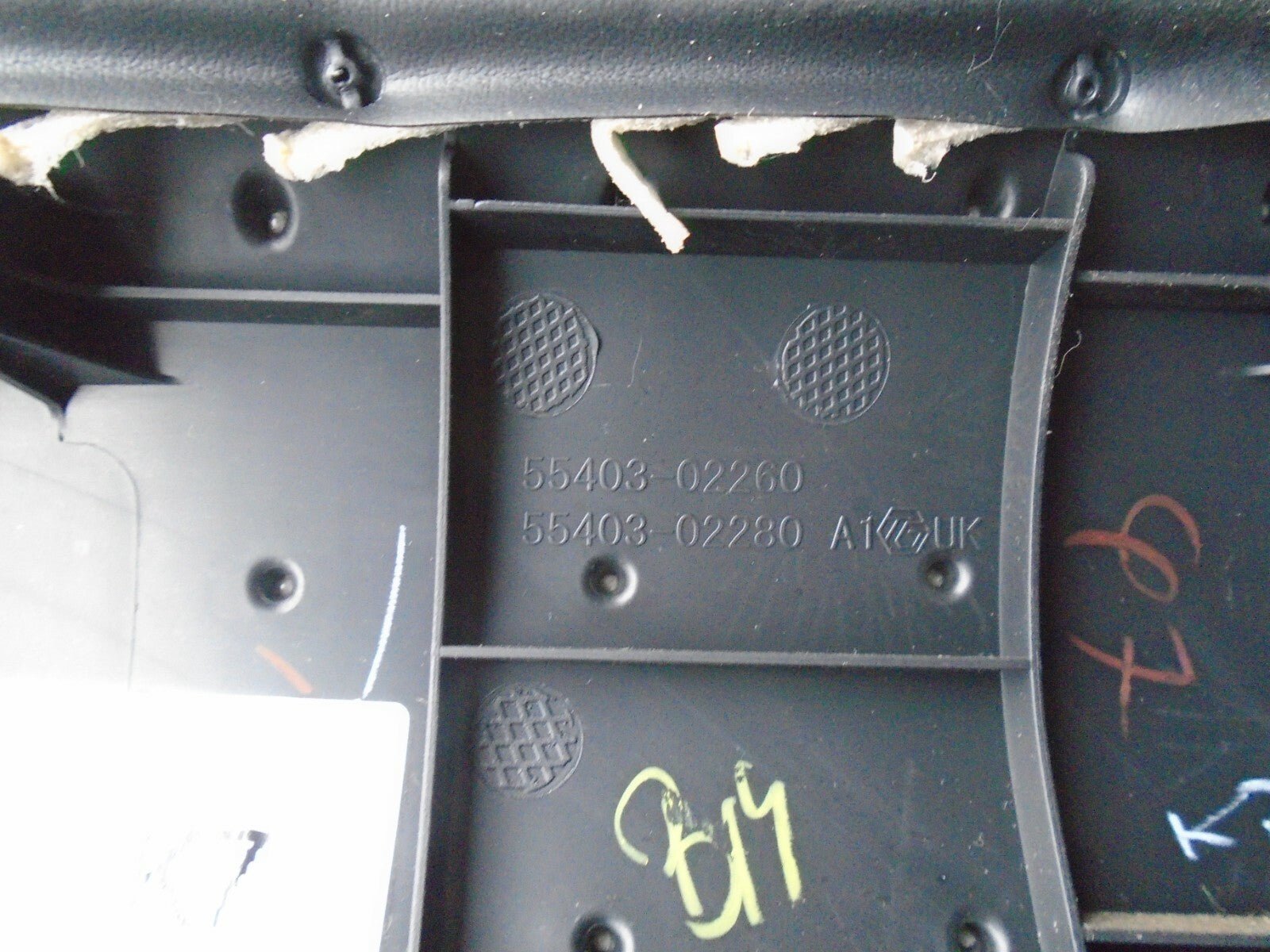 TOYOTA AURIS 2018 MK2 DASHBOARD TRIM 5540302260