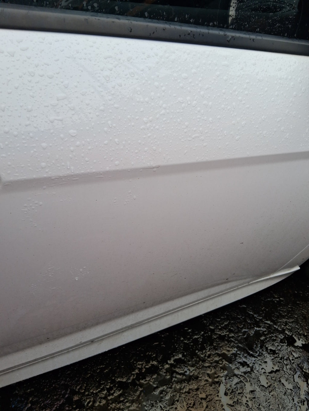 2017 FORD FOCUS MK3 ST LINE OSF DRIVER SIDE FRONT RIGHT BARE DOOR WHITE 5F
