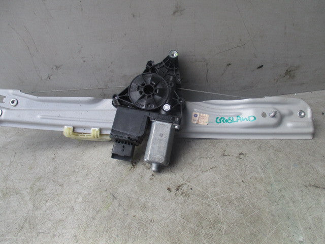 2019 VAUXHALL CROSSLAND X OSF DRIVER SIDE FRONT WINDOW MOTOR  REGULATOR 39187590