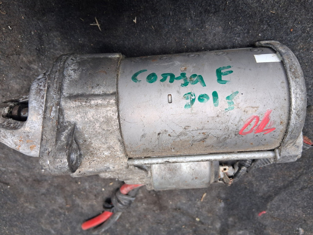 VAUXHALL CORSA E 2015 1.4 PETROL STARTER MOTOR 55591492