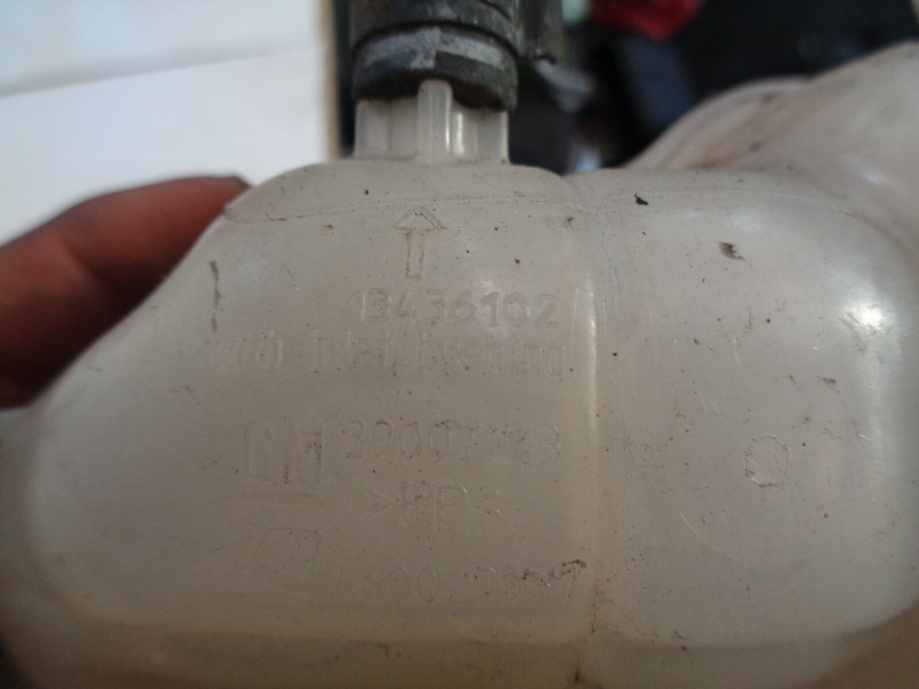 VAUXHALL CORSA E MK4 2016 COOLANT EXPANSION OVERFLOW EXPANSION TANK 13436102