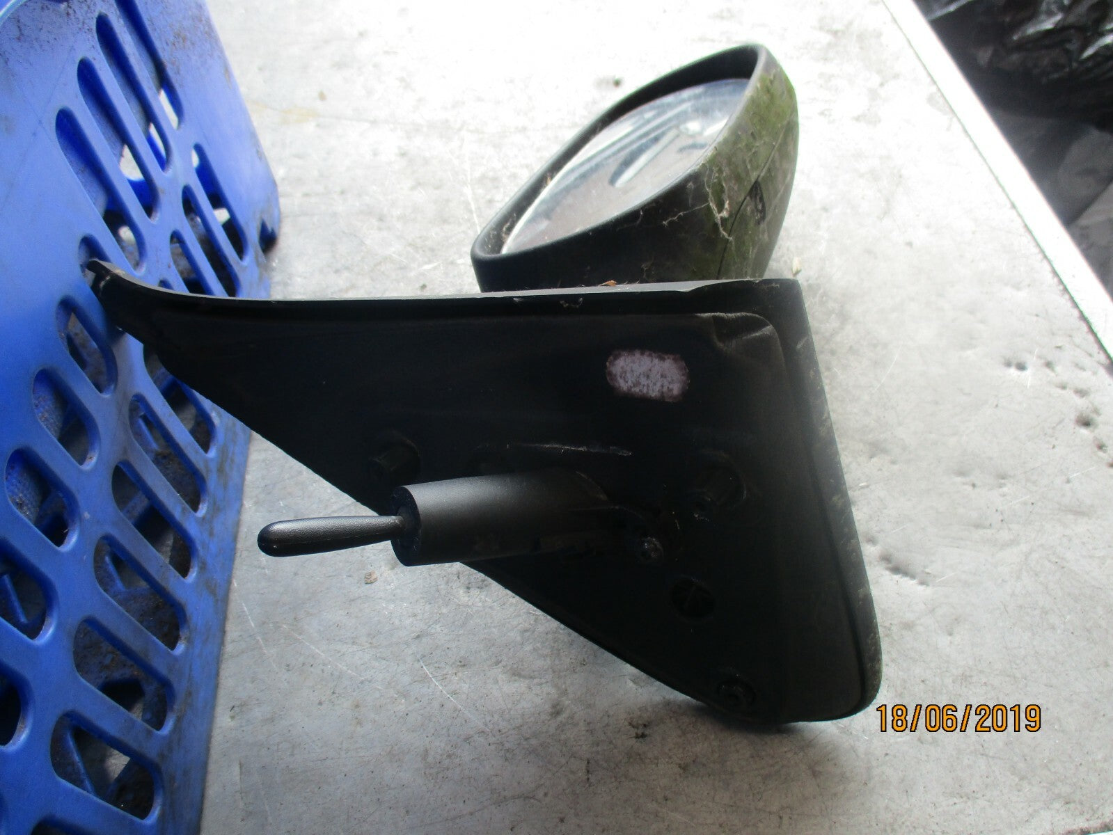 RENAULT CLIO MK2 2003 DRIVER OFF SIDE WING MIRROR BLACK