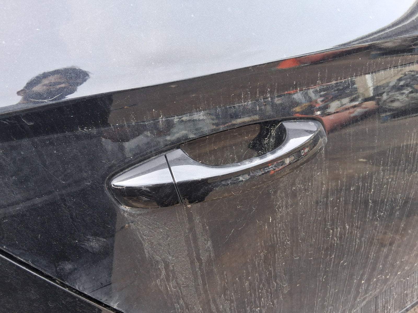 2020 SKODA FABIA MK3 NJ HATCHBACK OSR DRIVER SIDE REAR RIGHT DOOR HANDLE