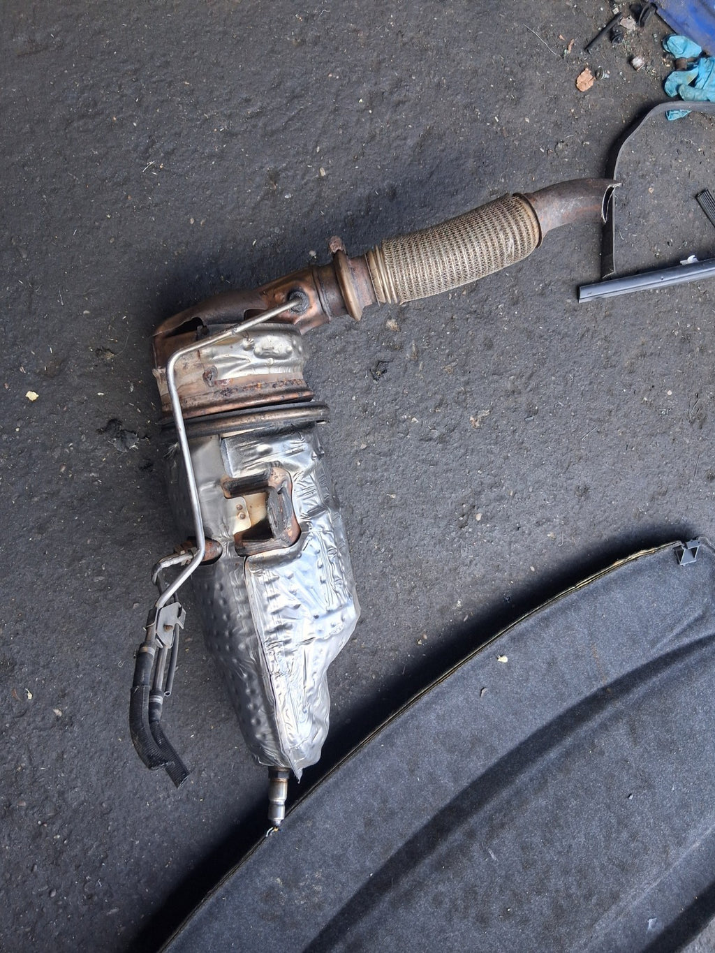 2014 CITROEN PEUGEOT 1.6 DIESEL HDI 9HZ DPF DIESEL PARTICULATE FILTER 9677016880