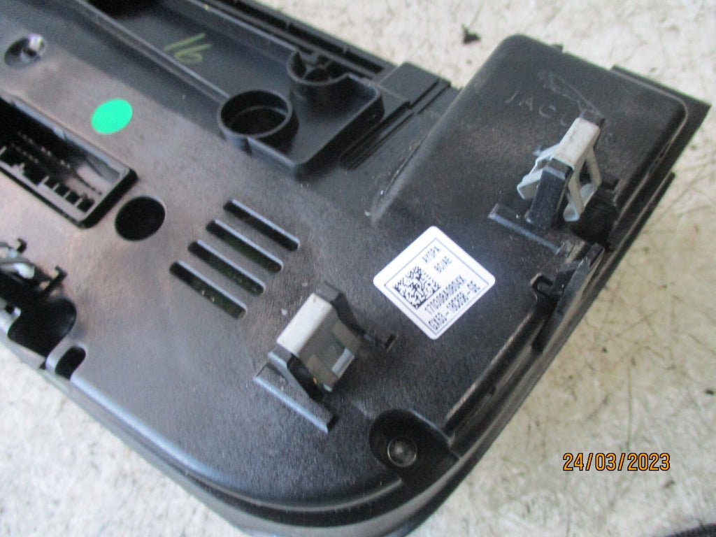 JAGUAR XE 2017 HEATER AC CLIMATE CONTROL SWITCH PANEL GX6318C858GE