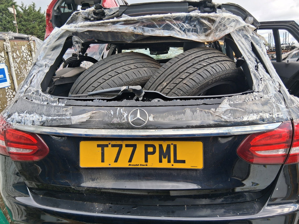 2016 MERCEDES C CLASS W205 OSR DRIVER SIDE REAR RIGHT WINDOW MOTOR & REGULATOR