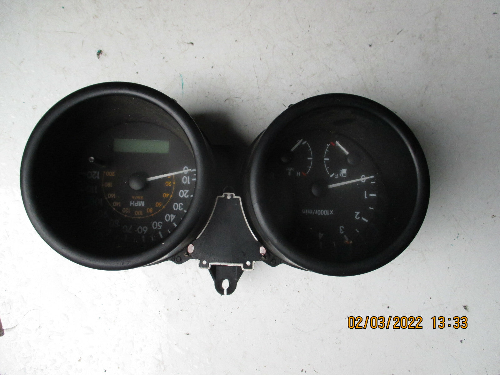 CHEVROLET KALOS 1.2 PETROL 2007 SPEEDO CLOCKS INSTRUMENT CLUSTER DIALS 96426343-