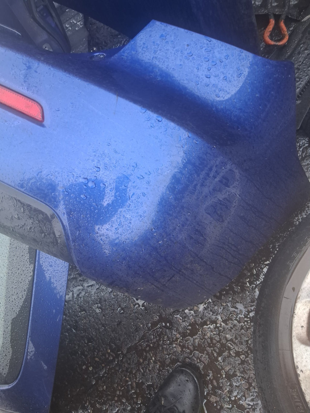 2008 MAZDA 3 BL TAKARA COMPLETE REAR BUMPER BLUE