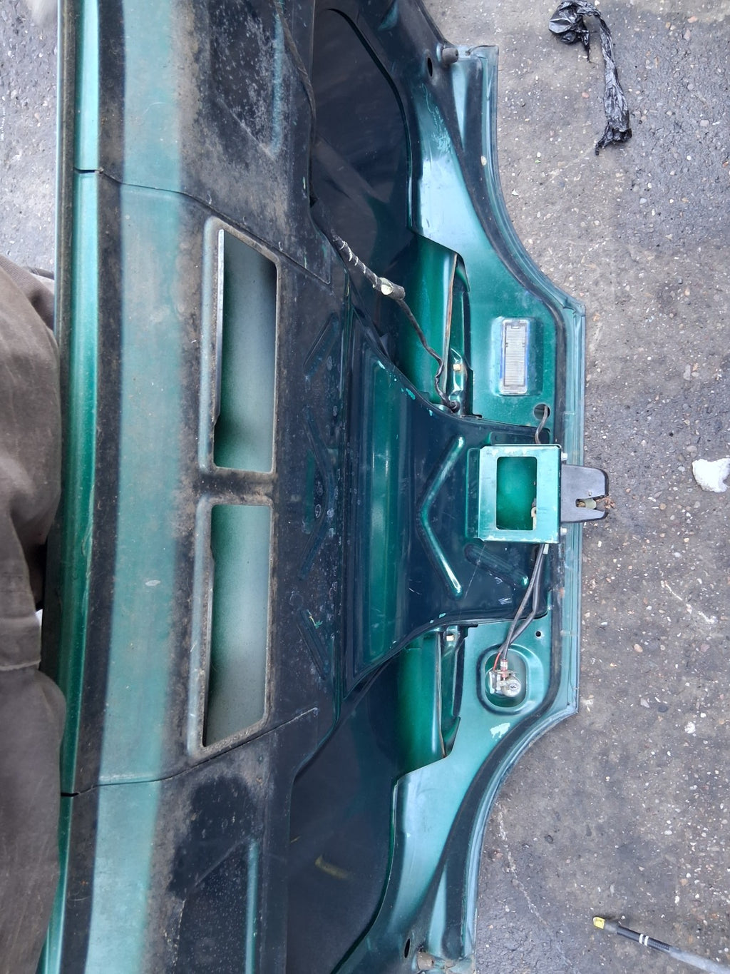 MG MGF 1996 MK1 REAR COMPLETE TAILGATE BOOTLID GREEN
