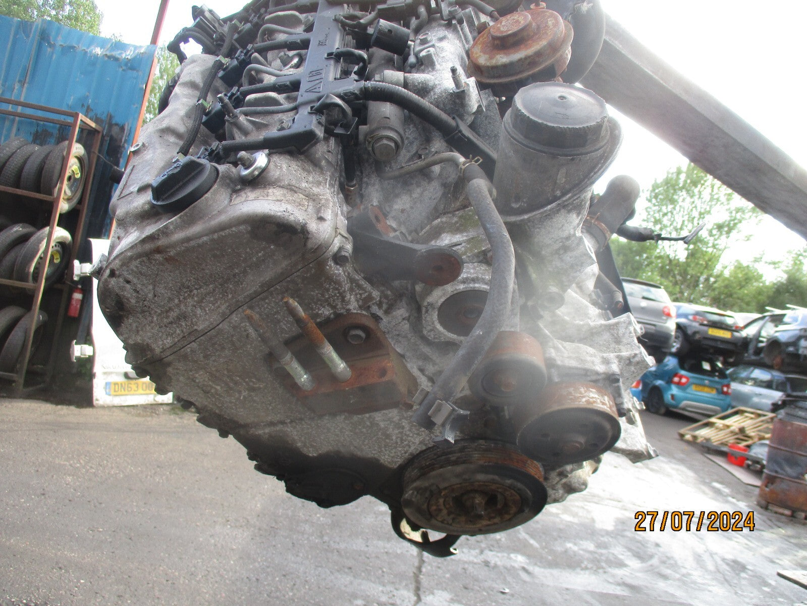 HONDA CIVIC MK8 2008 2.2 CDTI DIESEL COMPLETE ENGINE N22A2