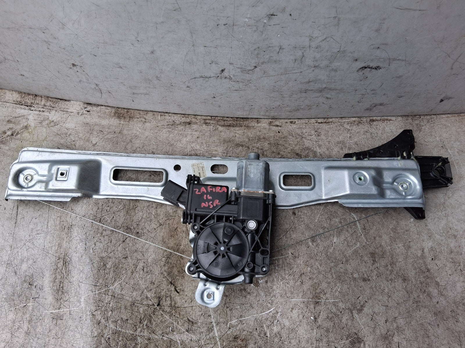2016 VAUXHALL ZAFIRA C MK3 NSR PASSENGER REAR WINDOW MOTOR & REGULATOR 13260141