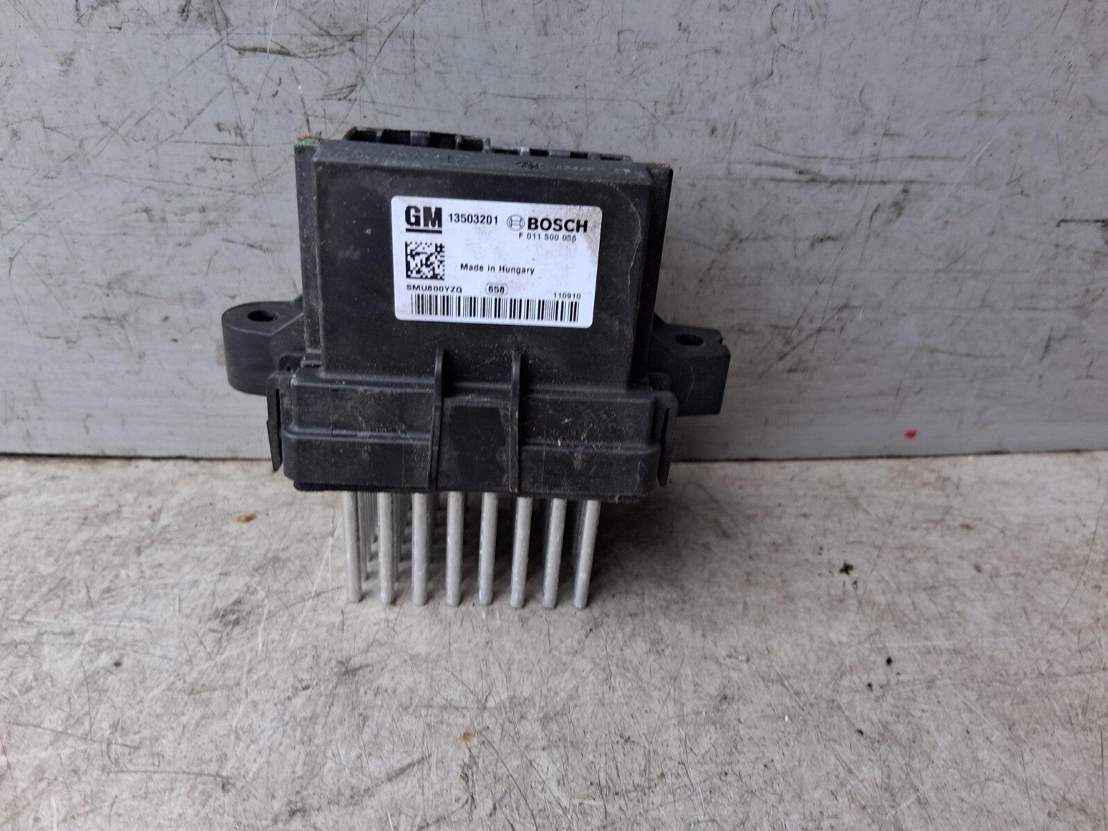 2012 VAUXHALL ASTRA J HEATER BLOWER FAN MOTOR RESISTOR 13503201
