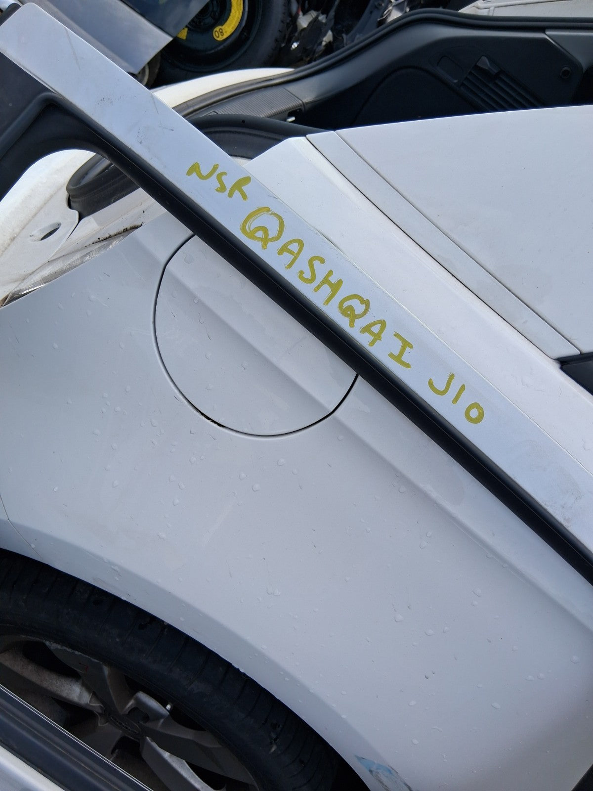 NISSAN QASHQAI J10 2011 FACELIFT NSR PASSENGER SIDE REAR DOOR SILVER