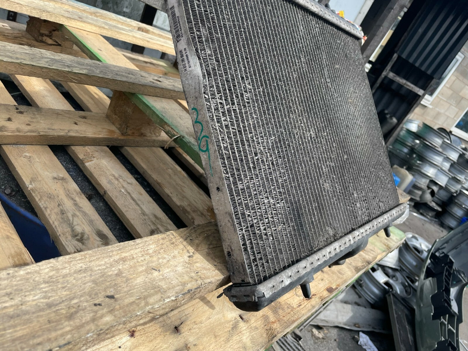 2009 PEUGEOT EXPERT MK2 1.6 DIESEL WATER COOLANT RADIATOR 5450002 R39
