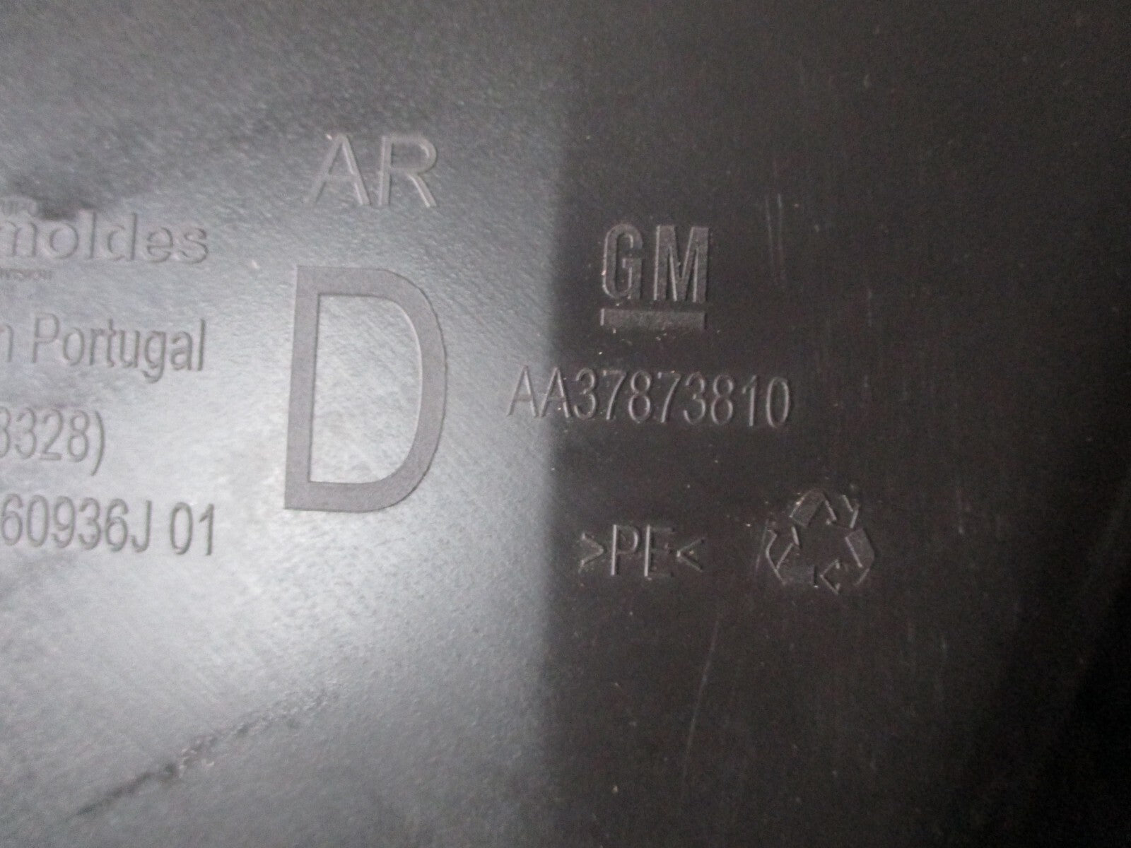 VAUXHALL GRANDLAND X 2018 OSR DRIVER SIDE REAR DOOR CARD