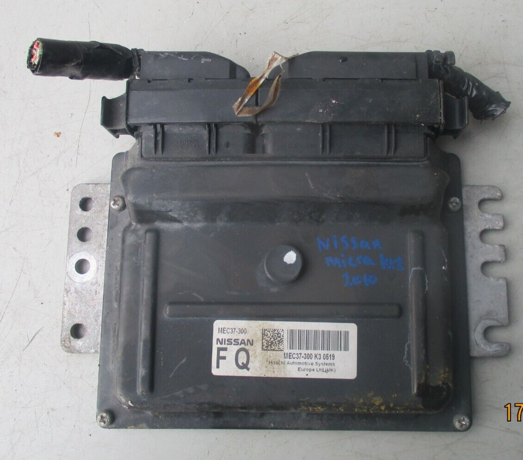 NISSAN MICRA K12 2010 ECU ENGINE CONTROL MODULE MEC37-300K30519