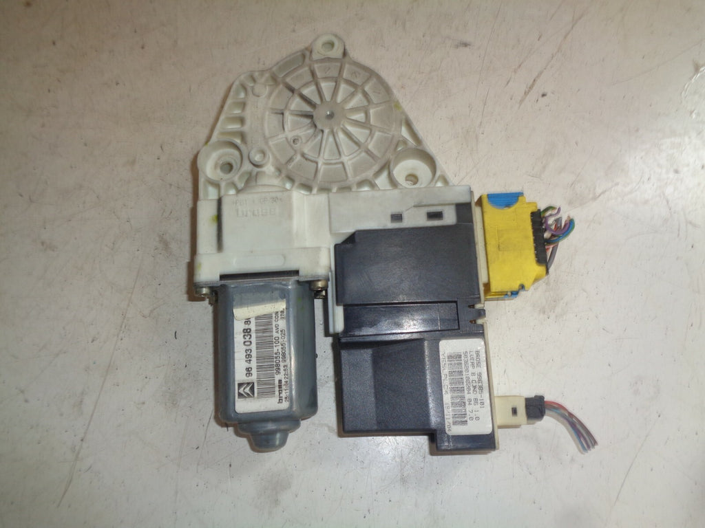CITROEN C5 2005 OSF DRIVER SIDE FRONT WINDOW MOTOR 9649303880