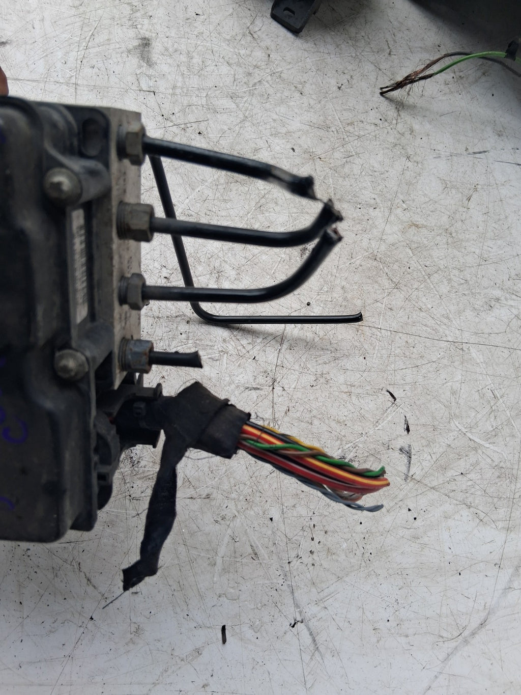2010 FIAT 500 LOUNGE MK1 ABS PUMP CONTROL MODULE UNIT 0265801036