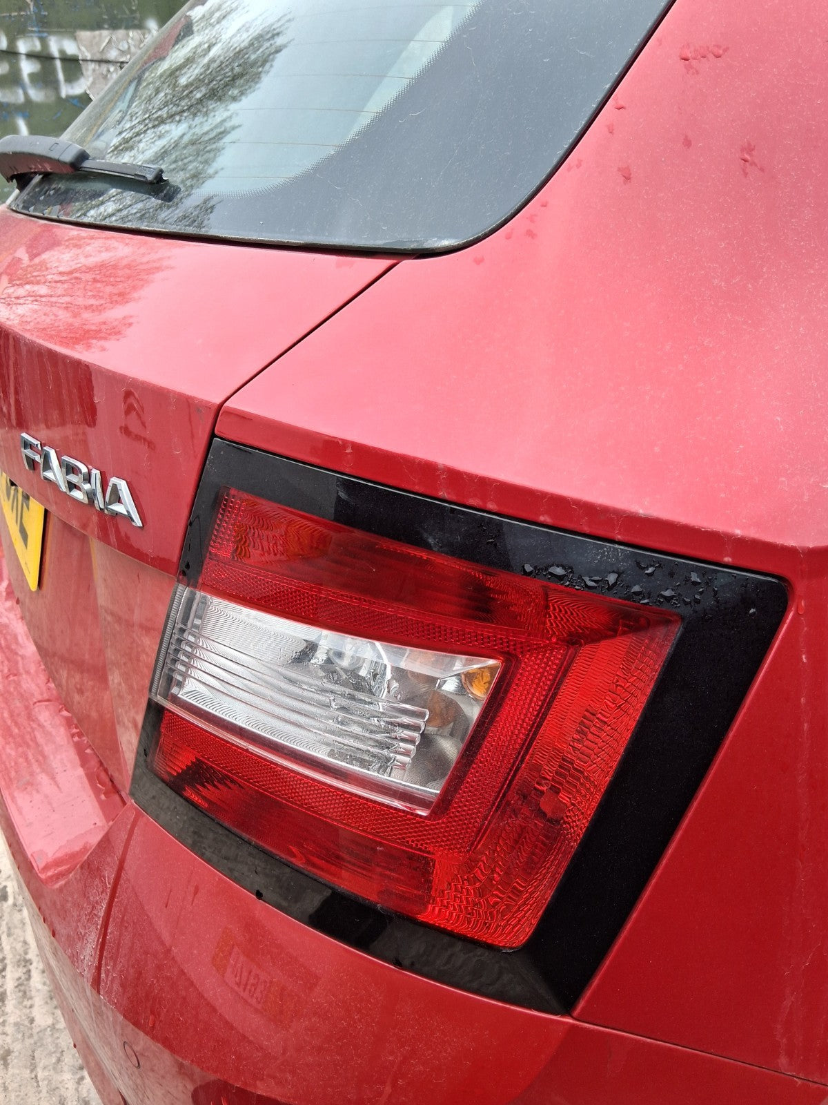 2019 SKODA FABIA MK3 NJ HATCHBACK OSR DRIVER SIDE REAR RIGHT TAIL LIGHT
