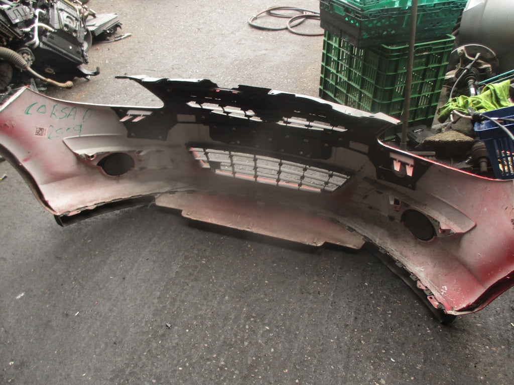 2009 VAUXHALL CORSA D PRE FACELIFT FRONT BUMPER AND GRILLE