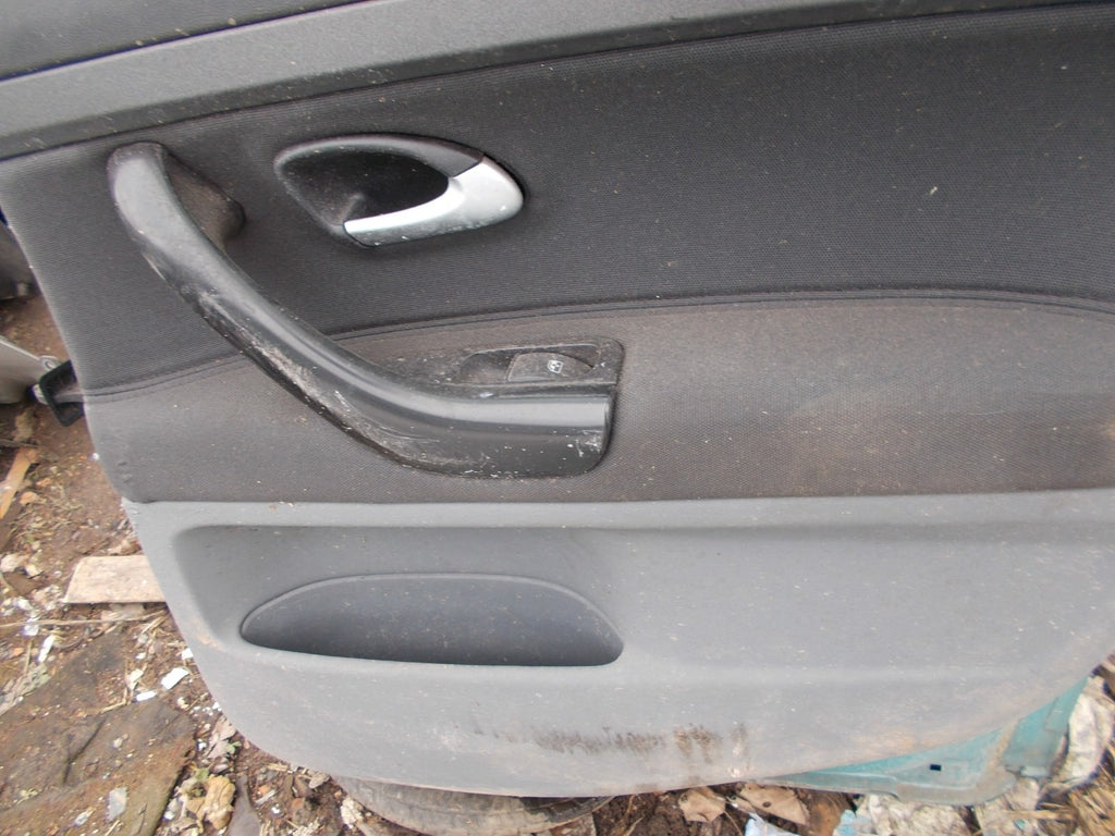SAAB 93 2003 OSR DRIVER SIDE REAR COMPLETE DOOR  291 GLACIER BLUE METALLIC