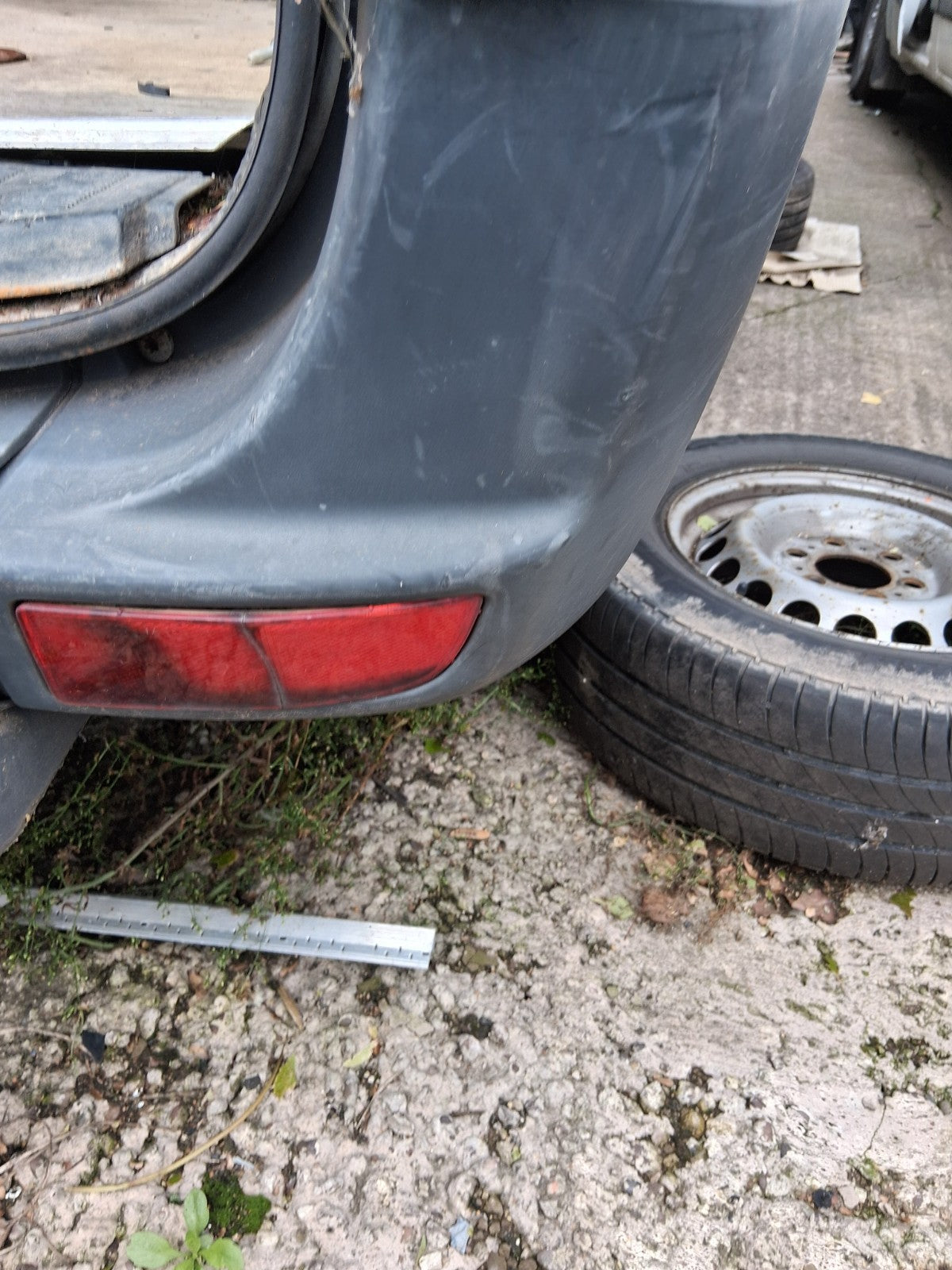 2016 MERCEDES SPRINTER MK2 W906 OSR DRIVER SIDE REAR RIGHT BUMPER CORNER