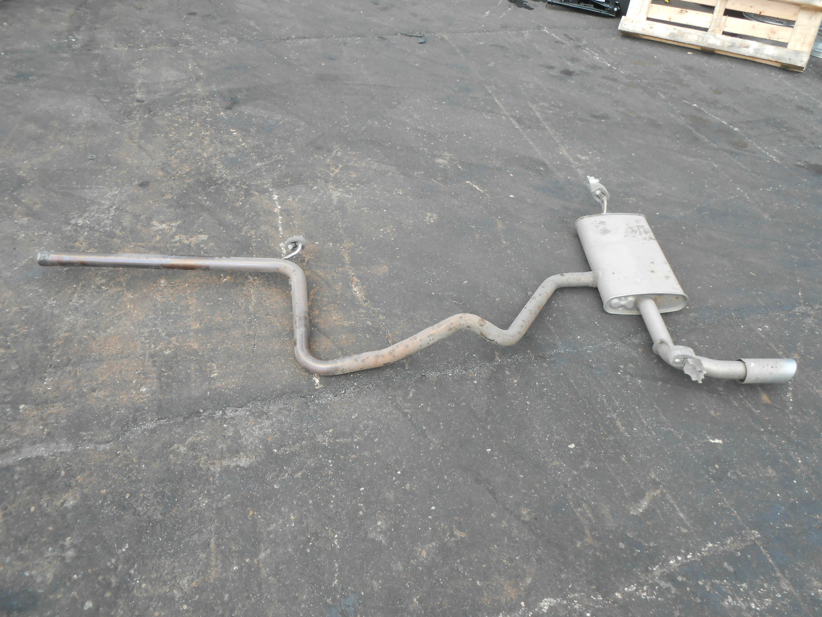 AUDI A3 8V (MK3) 2013 1.6 TDI (CLH) EXHAUST CENTER PIPE BACK BOX 5Q0253611AE