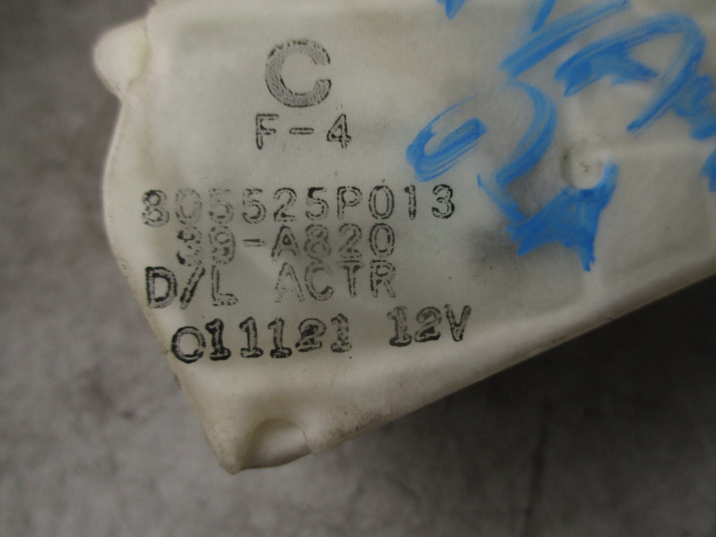 2002 NISSAN NAVARA D22 OSF DRIVER SIDE FRONT DOOR LOCK MECHANISM 805525P013