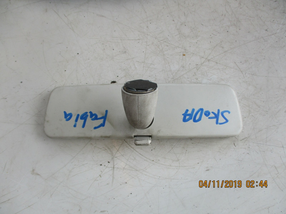 SKODA FABIA 5Y MK1 2005 INTERIOR REAR VIEW MIRROR BEIGE