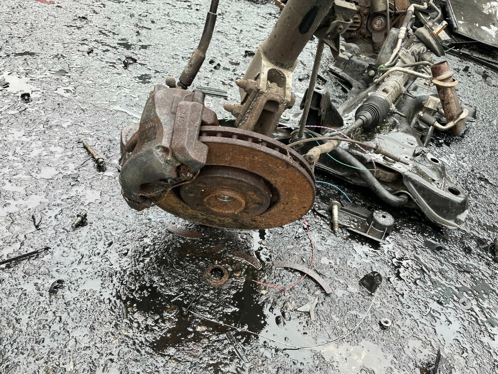 CITROEN BERLINGO MK2 2015 1.6 HDI AUTO FRONT CRADLE LEG SUSPENSION SUB FRAME