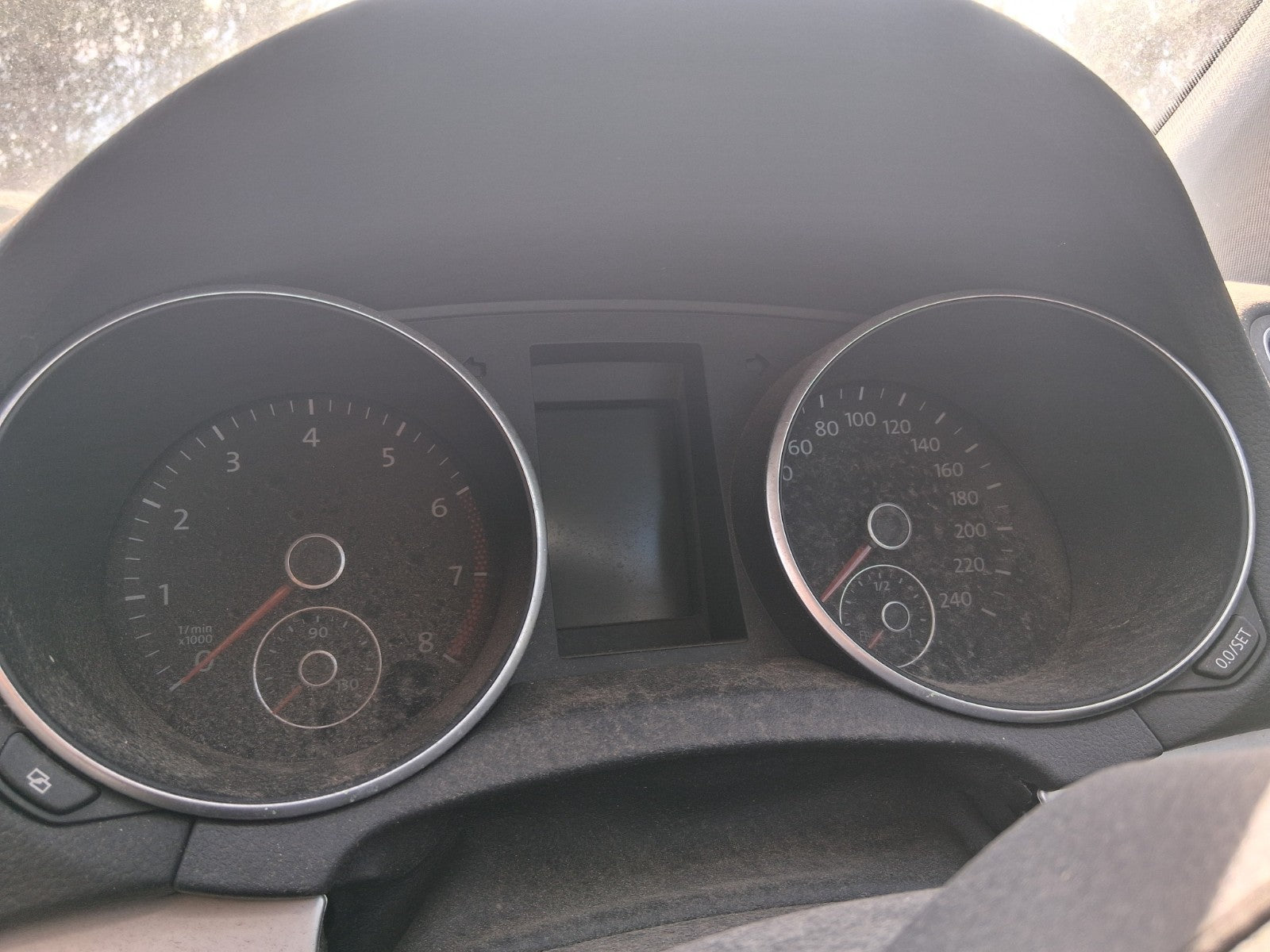 2012 VW VOLKSWAGEN GOLF MK6 1.4 PETROL AUTO SPEEDO INSTRUMENT CLUSTER 73K MILES